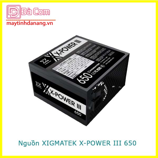 Nguồn Xigmatek X-power Iii 650-2 Nguồn Xigmatek X-power Iii 650-2