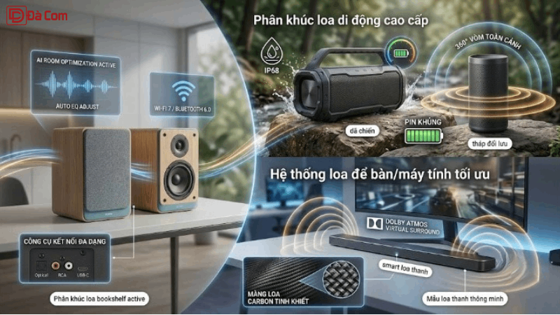 Những Mẫu Loa Hot Trend Năm 2026-2
