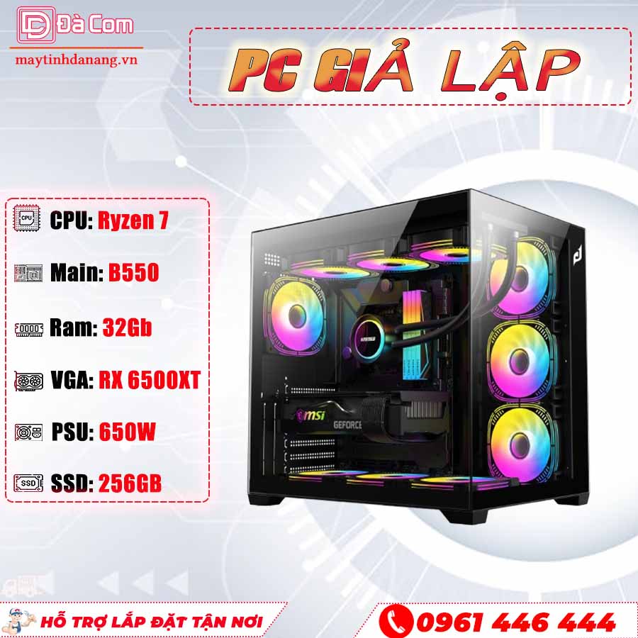 Pc-dacom-gia-lap-r7-5700x-rx-6500xt-ram-32gb-ssd-256gb