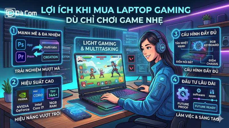 Có Nên Mua Laptop Gaming Nếu Chỉ Chơi Game Nhẹ-1
