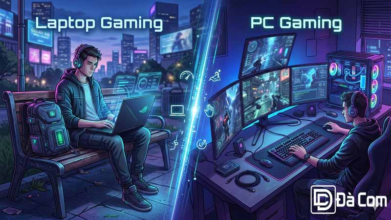 Có Nên Mua Laptop Gaming Thay Cho PC Gaming
