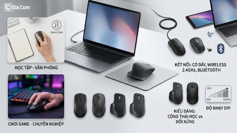 Mẹo Chọn Chuột Máy Tính Không Lo Mua Nhầm-2