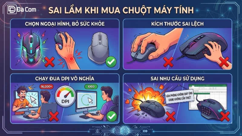 Những Sai Lầm Thường Gặp Khi Mua Chuột Máy Tính-2