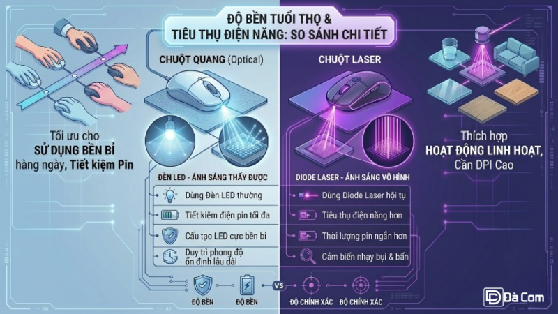 Chuột Quang Khác Gì So Với Chuột Laser-3