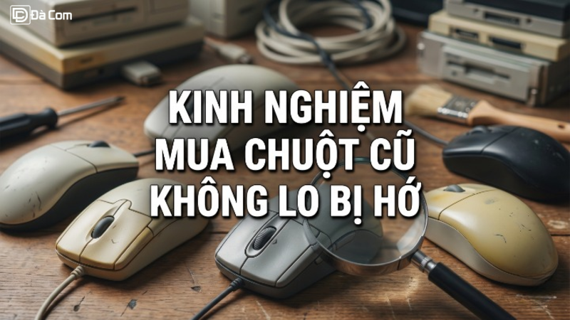 Kinh Nghiệm Mua Chuột Cũ Không Lo Bị Hớ-1