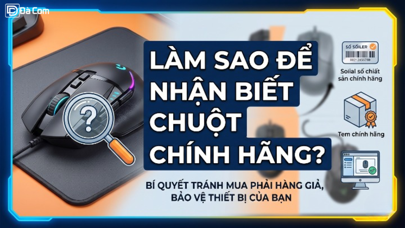 Làm Sao Để Nhận Biết Chuột Chính Hãng-1
