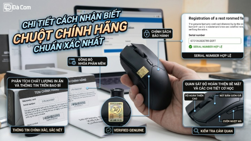 Làm Sao Để Nhận Biết Chuột Chính Hãng-3