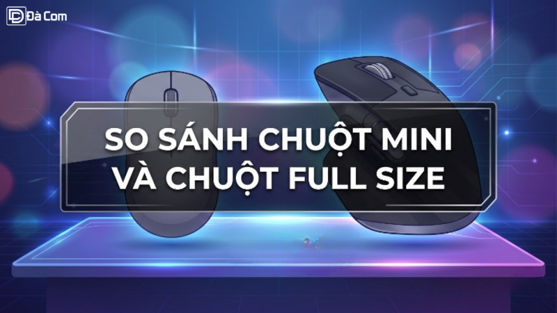 So Sánh Chuột Mini Và Chuột Full Size-1