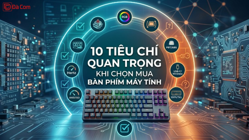 10 Tiêu Chí Quan Trọng Khi Chọn Mua Bàn Phím Máy Tính-1