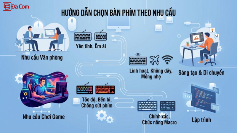 Cách Chọn Bàn Phím Máy Tính Phù Hợp Cho Từng Nhu Cầu Sử Dụng-2